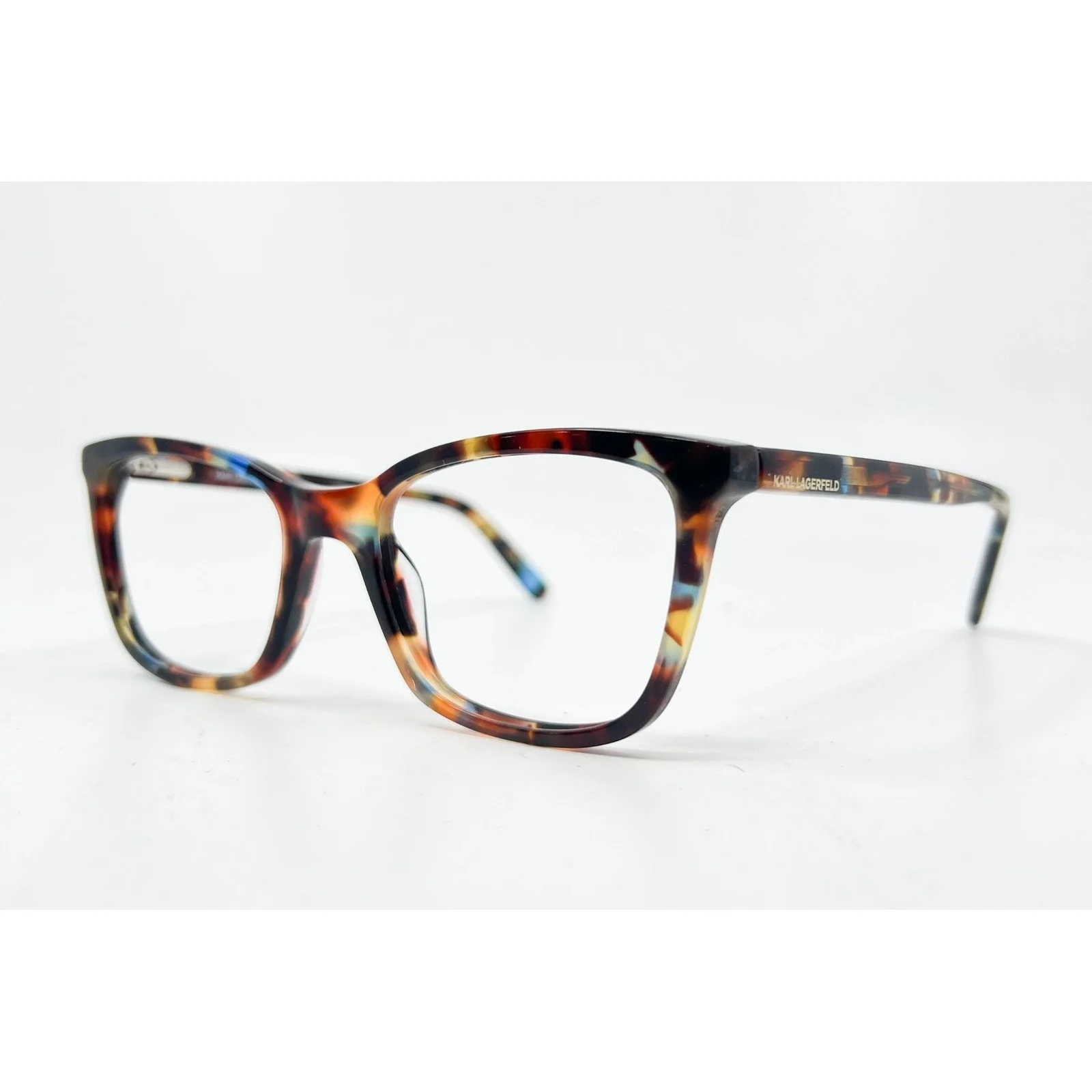 Coach Eyeglasses Frames HC6129 5446 Black/Tortoise Cat Eye Gold Logos 54-16-140 3
