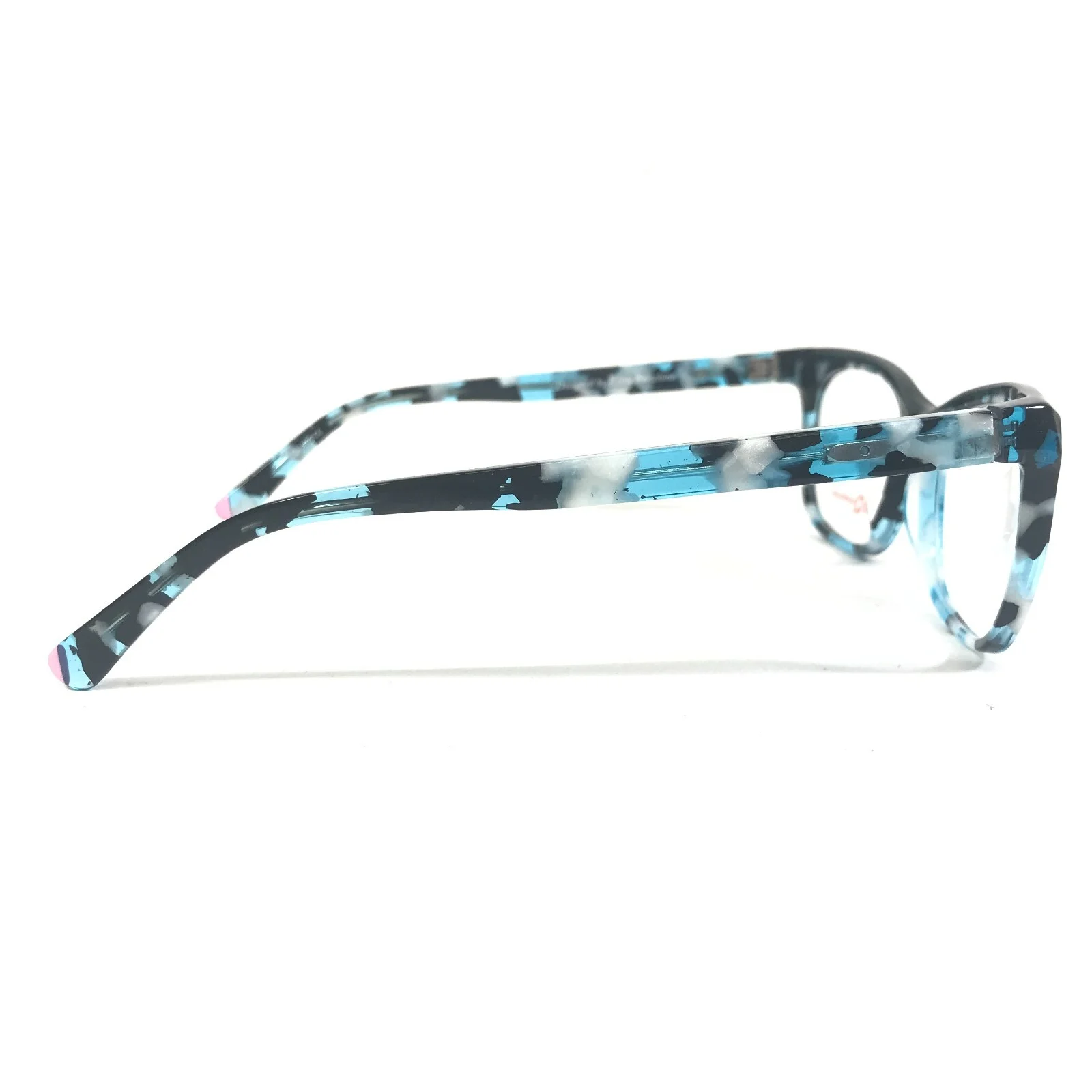 Etnia Eyeglasses Frames CASSIS BLBK Black Blue Tortoise Square 54-17-140 4