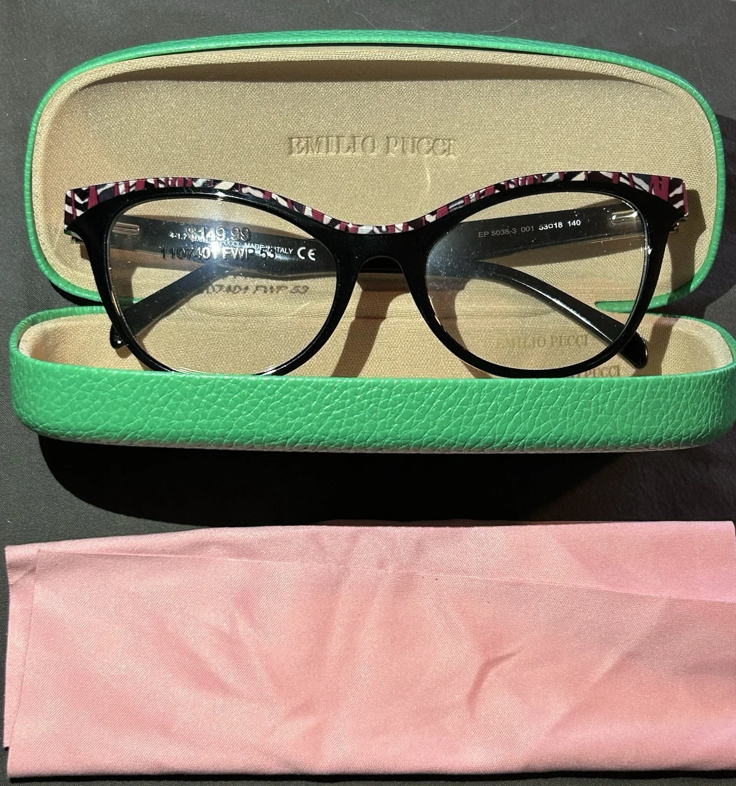 🕶️Made in Italy! Burberry B2280 3002 Eyeglasses 52/16 140 | EUBOX4🕶️ 3