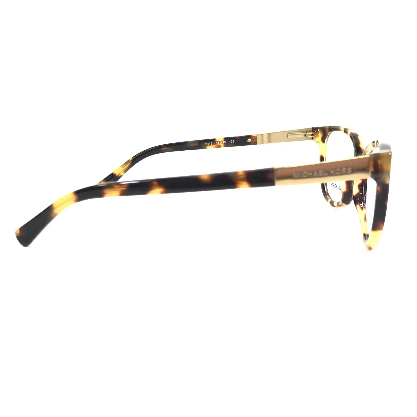 Michael Kors Eyeglasses Frames MK 4029 Adelaide III 3119 Tortoise Gold 51-15-135 4