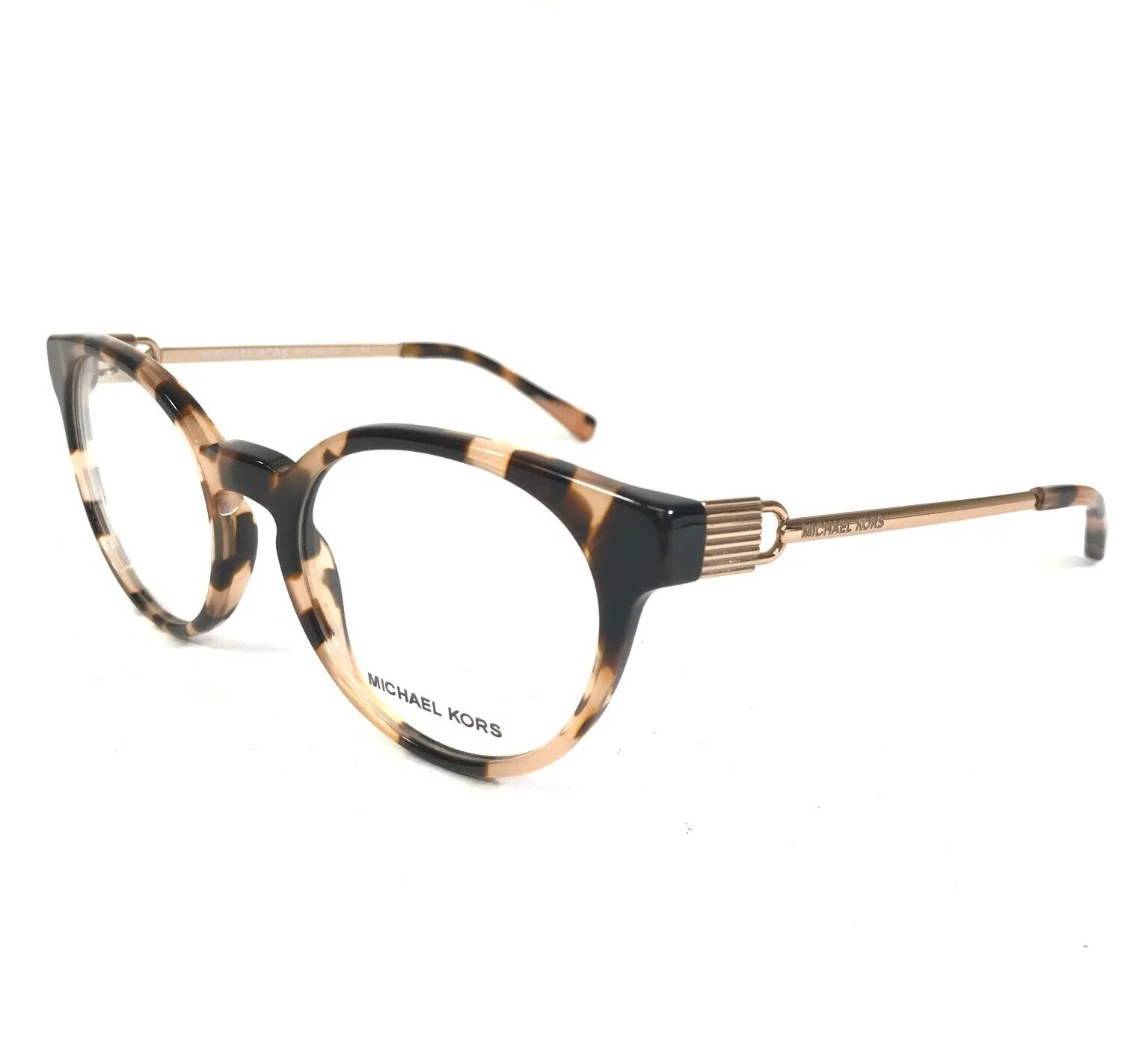 Michael Kors Eyeglasses Frames MK 4048 Kea 3155 Pink Tortoise Gold 51-19-135 1