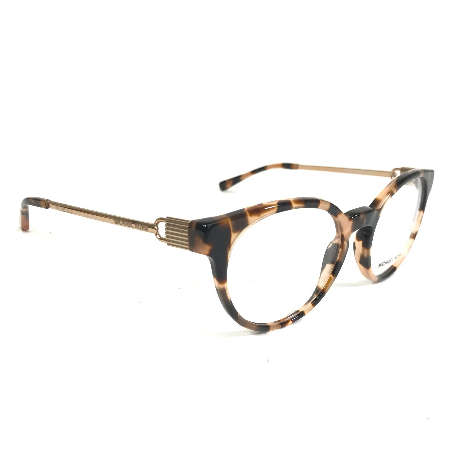 Michael Kors Eyeglasses Frames MK 4048 Kea 3155 Pink Tortoise Gold 51-19-135 4