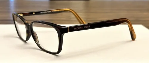 Michael Kors MK4039 INDIA Eyeglass Frames - Dark Tortoise 2