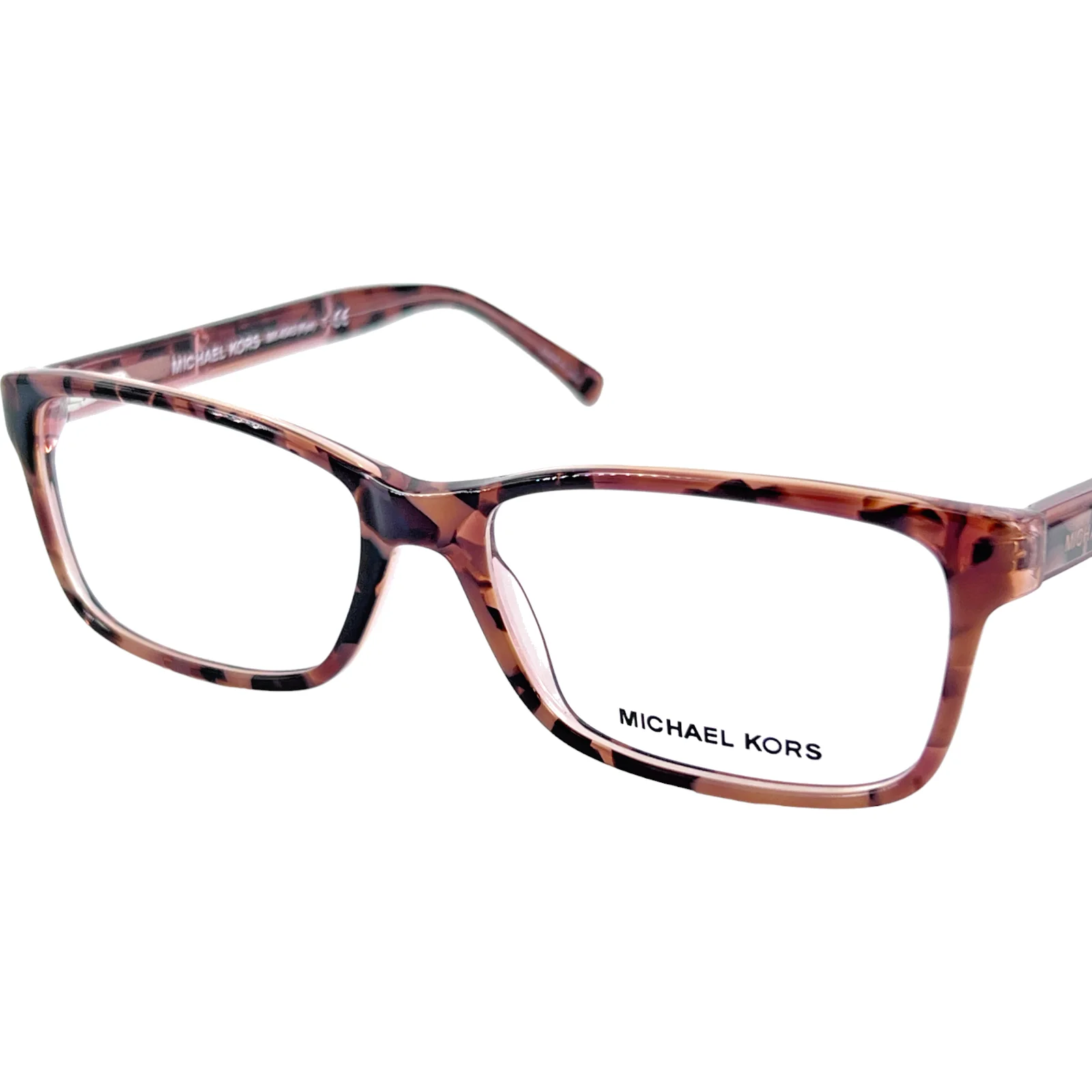 MICHAEL KORS MK4043 3251 Pink Tortoise Graphic Demo Lens 53 mm Womens Eyeglasses 1