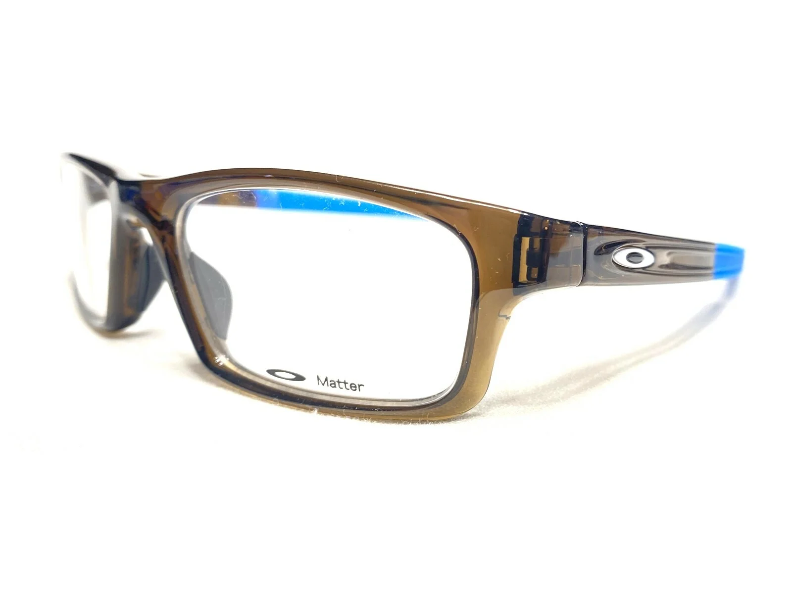 NEW Oakley Crosslink MNP OX8090-0753 Mens Green Tortoise Eyeglasses Frames 53/17