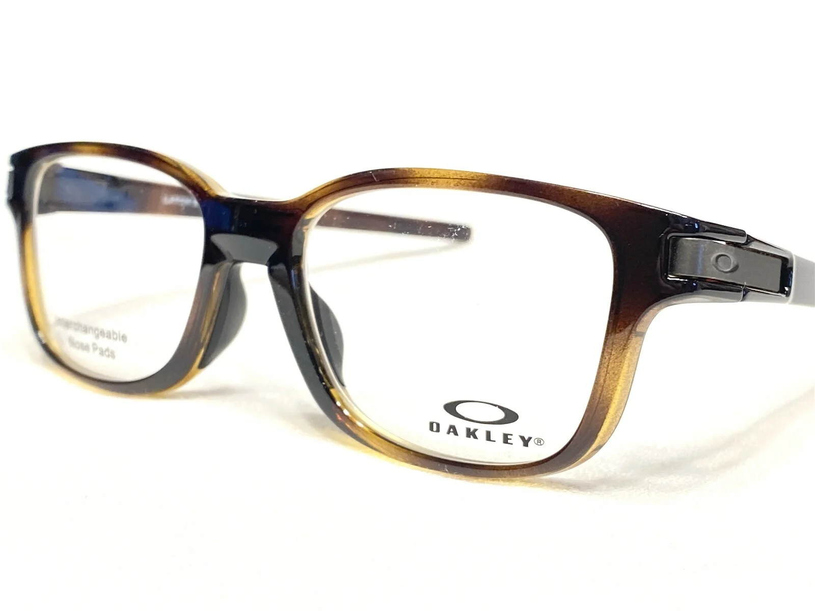 NEW Oakley Latch SS OX8114-0252 Polished Brown Tortoise Eyeglasses Frames 52/17 2