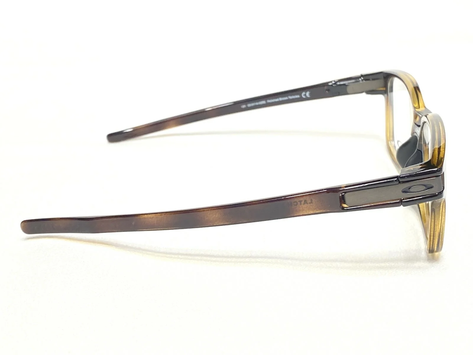 NEW Oakley Latch SS OX8114-0252 Polished Brown Tortoise Eyeglasses Frames 52/17 3