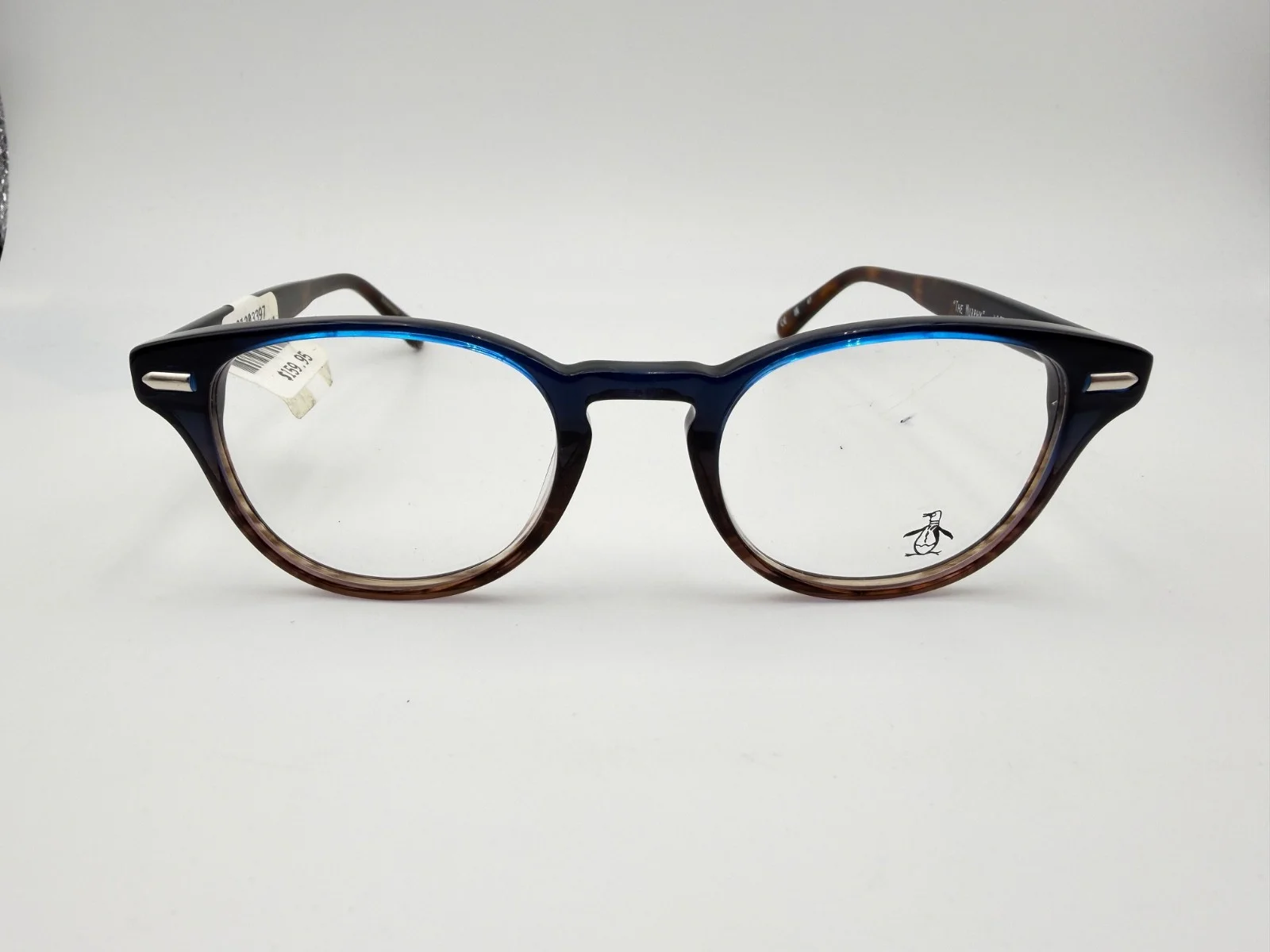 Penguin Eyeglasses The Murphy MZ 46 20 145 Blue Brown Tortoise New