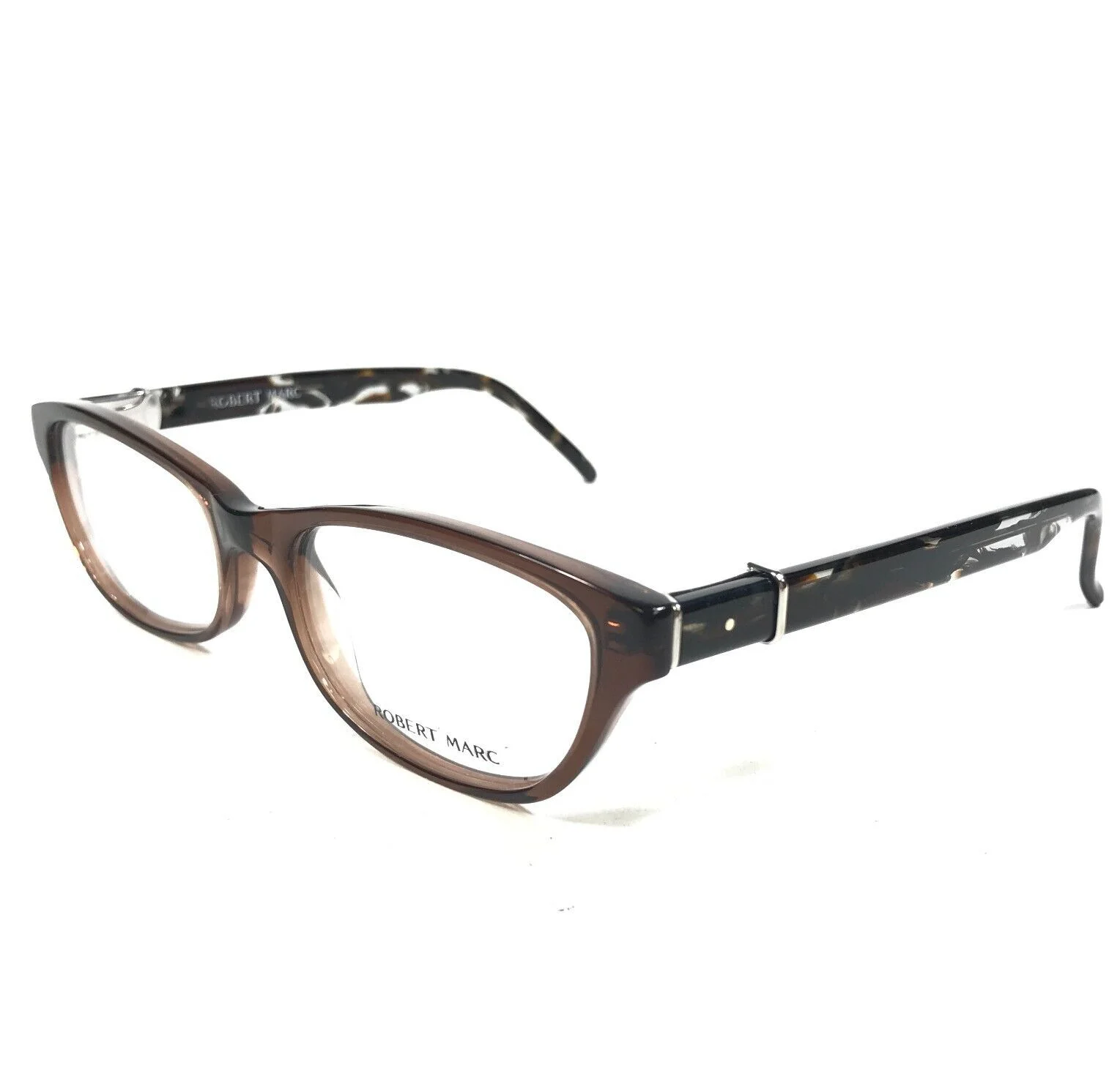 Robert Marc Eyeglasses Frames 283-171 Brown Tortoise Cat Eye Full Rim 50-18-135